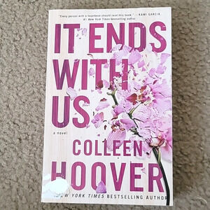 It Ends With Us by Colleen Hoover Paperback Book